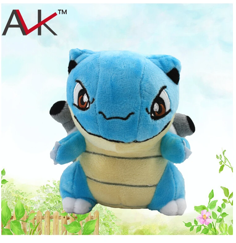 Плюшевая игрушка Eevee, 19 см, Blastoise, Евро-американский фильм, плюшевая игрушка Eevee
