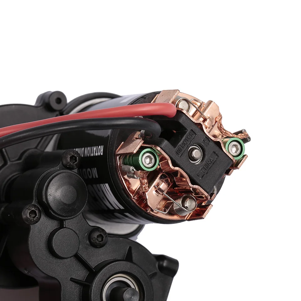 Moteur Balai 540 Pour Voiture RC Crawler – 35T, 7.4V, Dissipateur Bleu | Compatible Redcat, Axial SCX10, D90, HPI