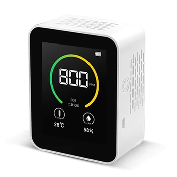 

Air Quality Monitor-Accurate Tester for CO2 Multifunctional Air Gas Detector Real Time Data&Mean Value Recording --M25