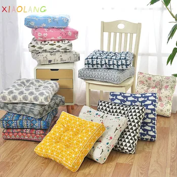 

Square Pouf Tatami Cushion Pillow Floor Cushions Linen Cotton Seat Pillow Pad Throw Pillow Cushion Japanese Tatami cushion 45x45