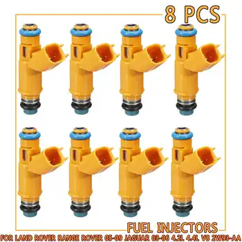 

1PC/8PCS #2W93-AA Fuel Injector For Land Rover Range Rover 2005 2006 2007 2008 2009 for Jaguar 2003 2004 2005 2006 4.2L 4.4L V8