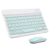 Slim Portable Mini Wireless Bluetooth Keyboard and Mouse For Tablet Laptop Smartphone iPad IOS Android Phone Russian Spanish