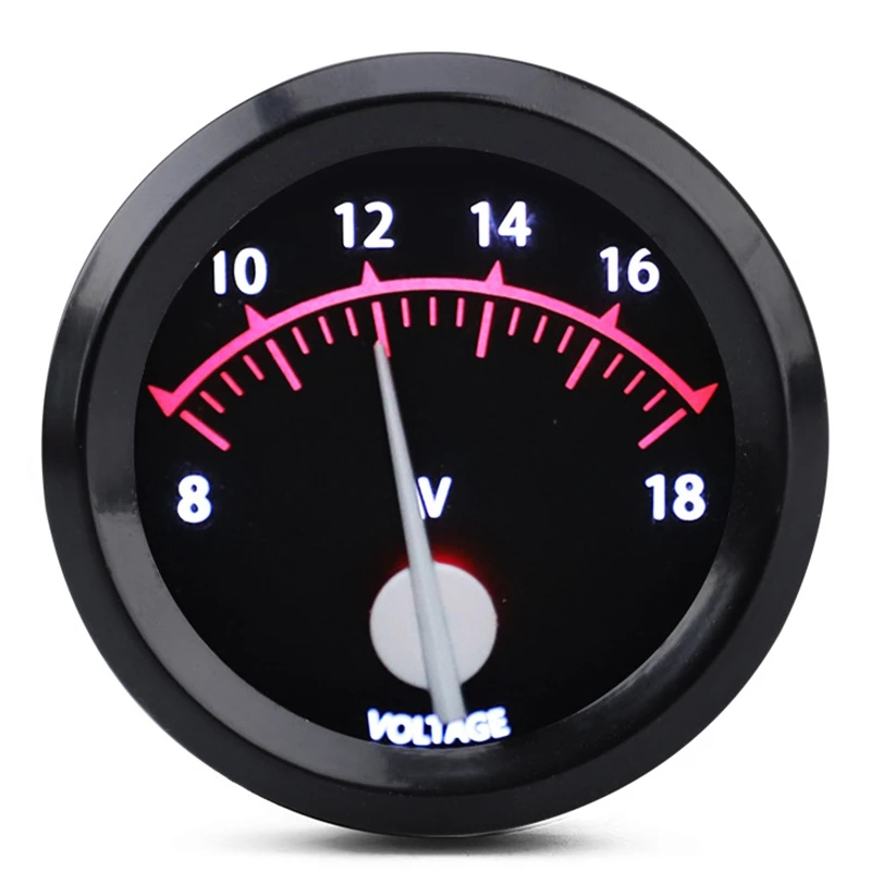 Car Gauge Volts Gauges 2 Inch 52Mm VOLT Meter 12V Auto Instrument