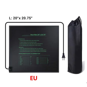 

1 Pcs EU//UK Seedling Heating Mat Waterproof Plant Seed Germination Propagation Clone Starter Pad Garden Supplies