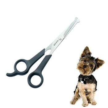 

Professional Pet Grooming Scissors Set with Round Tip Stainless Steel Dog Eye Cutter for Dogs Cats Professional Grooming Tool