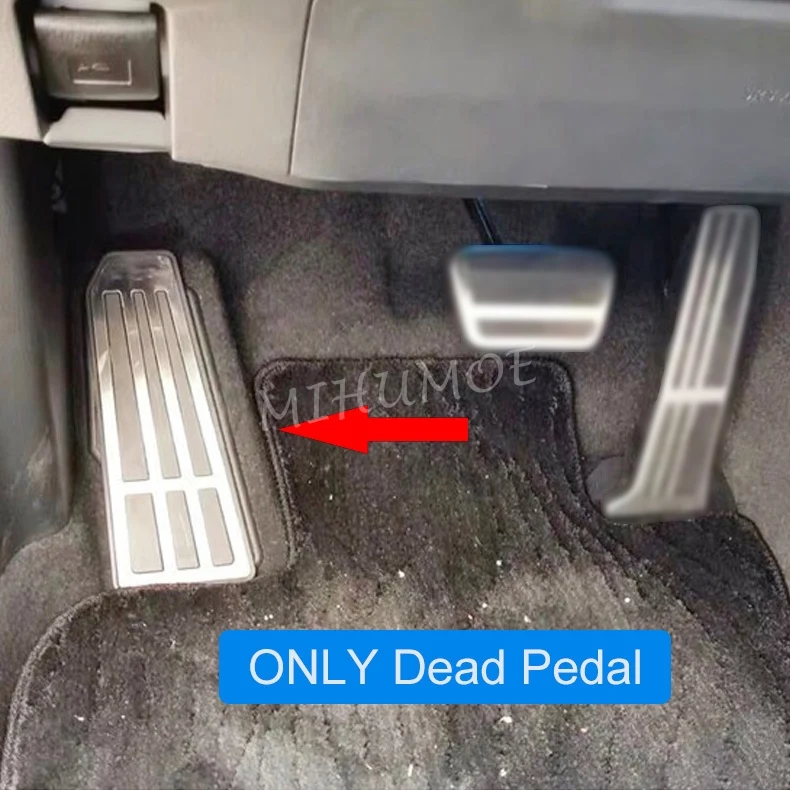Стальная Спортивная подножка накладка на "мертвую педаль" Накладка для+ Toyota Camry Rav4 Avalon Lexus ES300 ES350 LS500