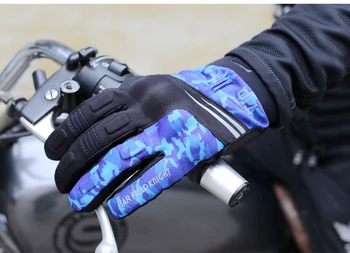

Men's Motorcycle Waterproof protection winter warm gloves short cuff
