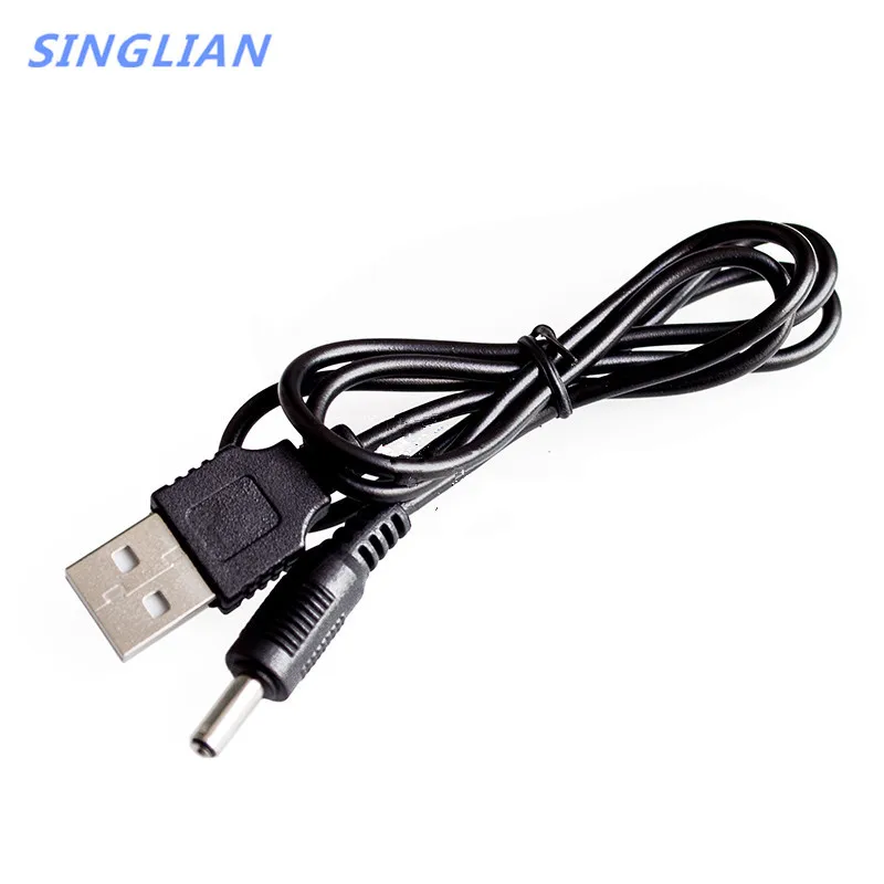 USB turn dc3.5мм линия питания зарядки 5 В Длина линии передачи составляет около 0 7