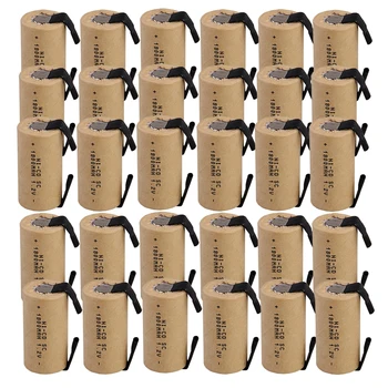 

30 pcs SC 1800mah 1.2v battery NICD rechargeable batteries for emergency light toy equipment power 4.25cm*2.2cm for power tools