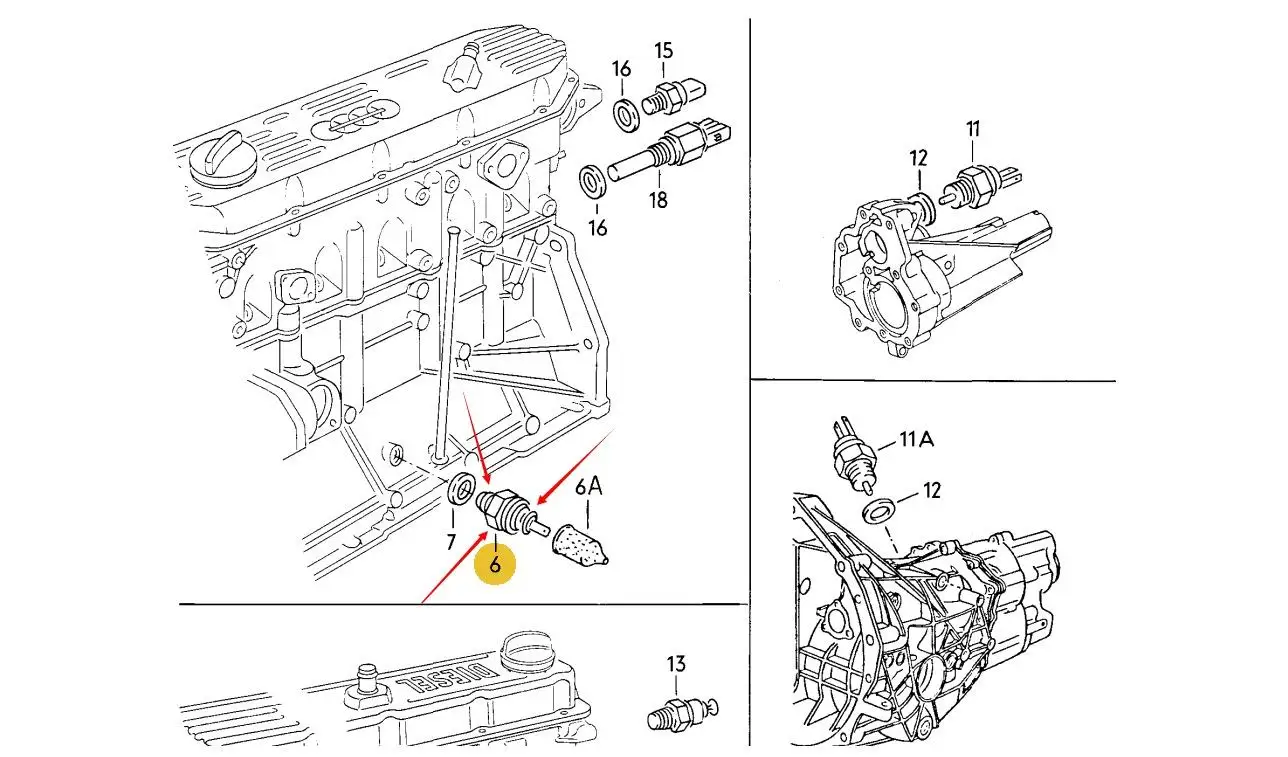 新エンジン油圧センサースイッチアウディvwシュコダシート028919081h Block Parts Aliexpress