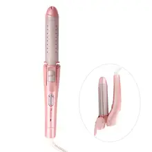 Surker mini floded бигуди для волос профессиональные щипцы для завивки волос керамические инструменты для укладки выпрямитель для волос Гофрирование для укладки