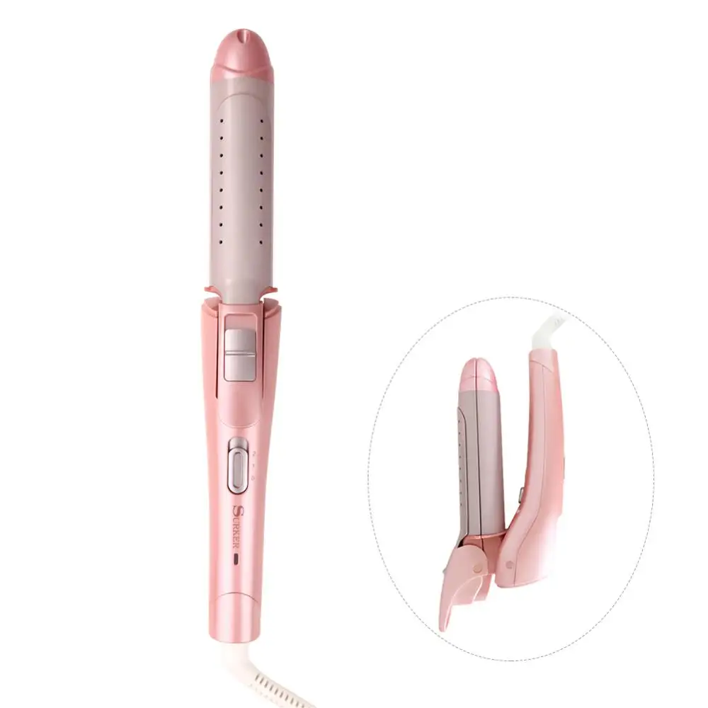 

Surker mini floded hair curler professional hair curling iron ceramic styling tools hair straightener corrugation for styling