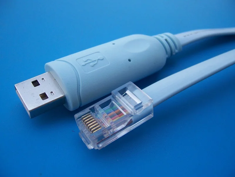 Asunflower USB 2,0 к RJ45 консольный кабель 3,6 м кабель Cisco для Windows Linux Mac OS для huawei маршрутизатор USB к RJ45 консольный кабель