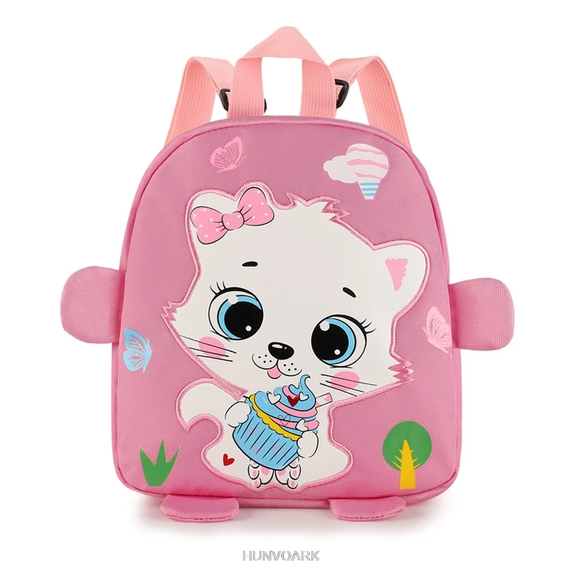 Mochila con dibujo de gato para bebé de 2 5 años, mochila escolar mochilas escolares de nailon para niño|Mochilas| - AliExpress