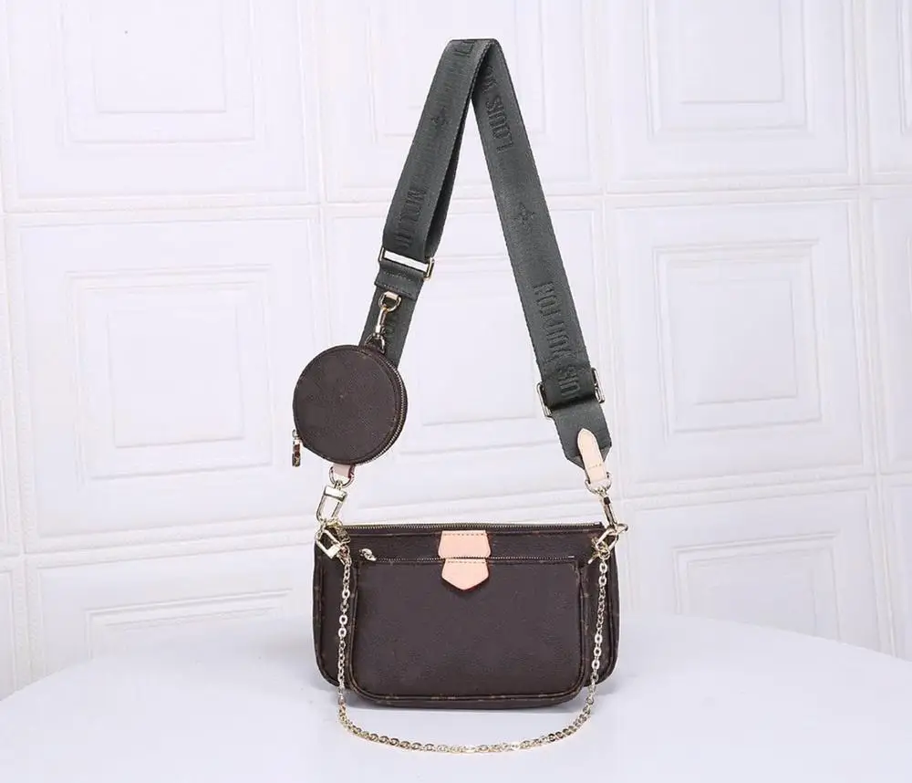

2020 Luxury Women's 3Pcs Bags Set Handbag Fashion Design High Quality Three-piece Shoulder Bag Purse For Women Lady's Casual Bag