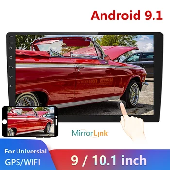 

9/10.1 inch Android 8.1 9.1 Universal Car Radio 2 Din Car Auto Audio Multimedia Player GPS Navigation FM WIFI Bluetooth MP5 Play