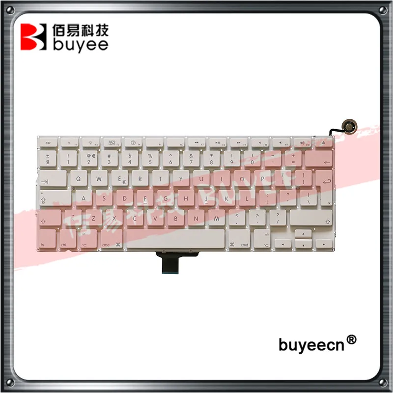 Tastiera Originale A1342 Uk Layout Per Macbook Air Tastiera Bianca Da 13 Pollici Tastiere Vesion Inglesi