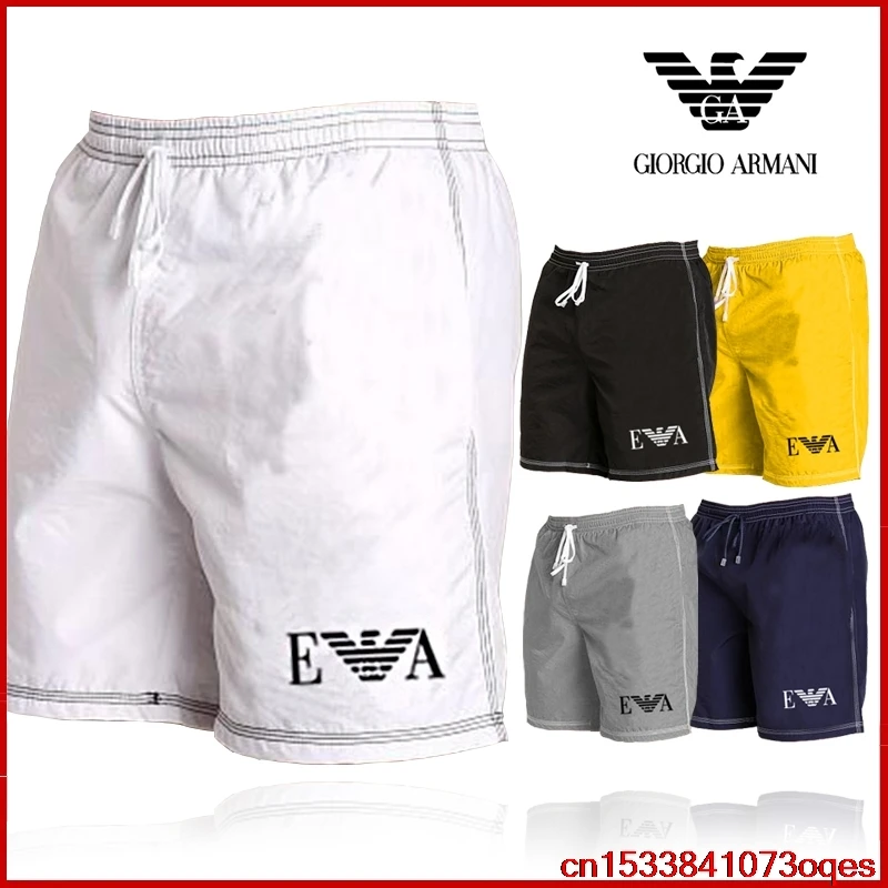 

Armani- New Brand Men's Swim Shorts Swimwear Trunks Men's Beach Shorts Men Swimming Short Swimsuits Running Sports 2AR10