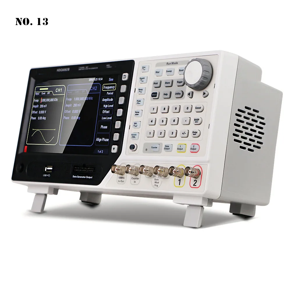

Function Arbitrary Waveform Generator Singal Generator, Frequency 80MHz,Dual Channels Frequency Sine Wave Waveform Generator New