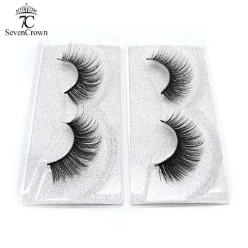 

200 Pairs Natural Thick long eyelashes 3D Mink Eyelashes Handmade soft professional cilia mink eyelash extension makeup tools