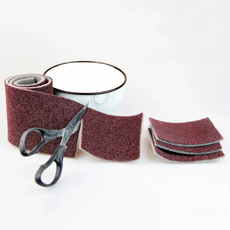 

100CM Kitchen Cleaning Sponge Emery Rag Nano Dishwashing Sponge Scrub Decontamination Pot Brush