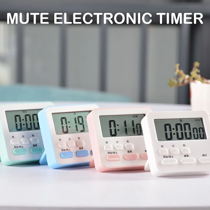 Küche Timer Multifunktions Timer Alarm Clock Lauter Alarm Snooze Funktion für Kochen Backen Sport Spiele Hausaufgaben