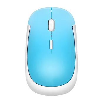 

Ultra Slim Low Profile 2.4GHz Wireless Mouse With USB Receiver Silent Computer Rechargeable Ergonomic Optical Mice For Laptop PC
