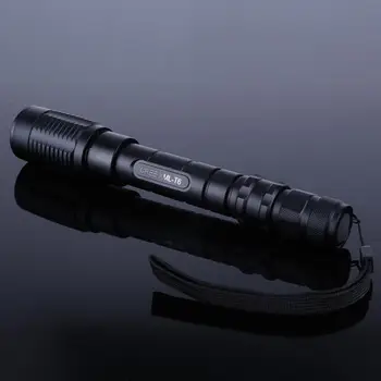 

Portable Adjustable Focus 4000 Lumen Zoomable CREE XML T6 LED 18650 Flashlight Outdoor Waterproof Torch Lamp