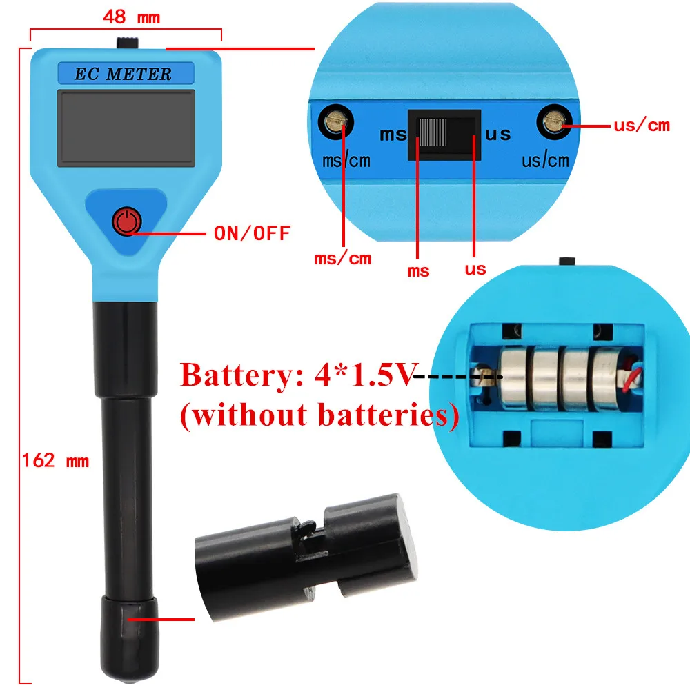 novo medidor de ec levou monitor 01