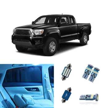 

8pcs Car LED Interior Map Dome LED For Toyota Tacoma 2005-2008 2009 2010 2011 2012 2013 2014 2015 License Plate Light Lamp