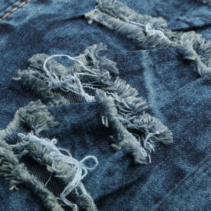 New Sexy Hole Boyfriend Jeans Women High Waist Elastic Ripped Mom Jeans Streetwear Slim Denim Pencil Pants Ladies Skinny Trouser