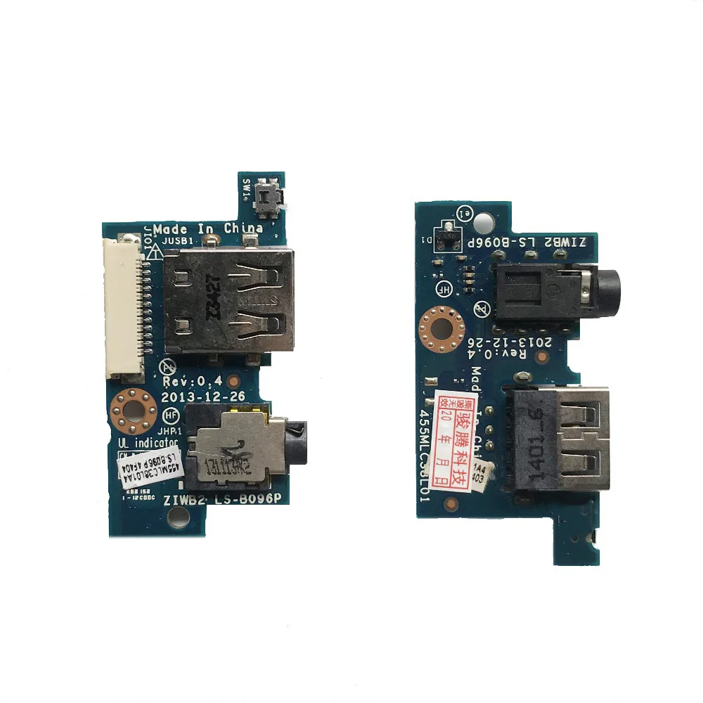 SZWXZY для LENOVO B40 B40-45 B40-70 B50 B50-30 B50-45 аудио Плата USB ZIWB2 LS-B096P 455MLC38L01 с кабелем |