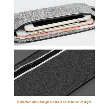 

Ultrathin Waist Bum Bag Belt Phone Pouch Belly Bags for Sports Fitness Running Jogging Cycling UND Sale