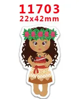 Кабошоны 30 шт мультфильм плоское украшение из смолы pr 11706 - Цвет: 11703