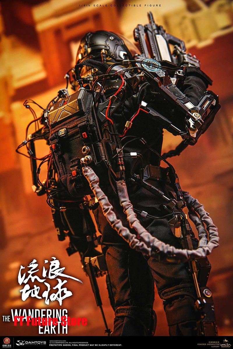 Unidade de Resgate Dms034 a Terra Damtoys Errante Cn171-11 Capitão Wang Lei Figura Ação Modelo Conjunto Completo Brinquedo Colecionável 1 - 6 27 Computers & Electronics