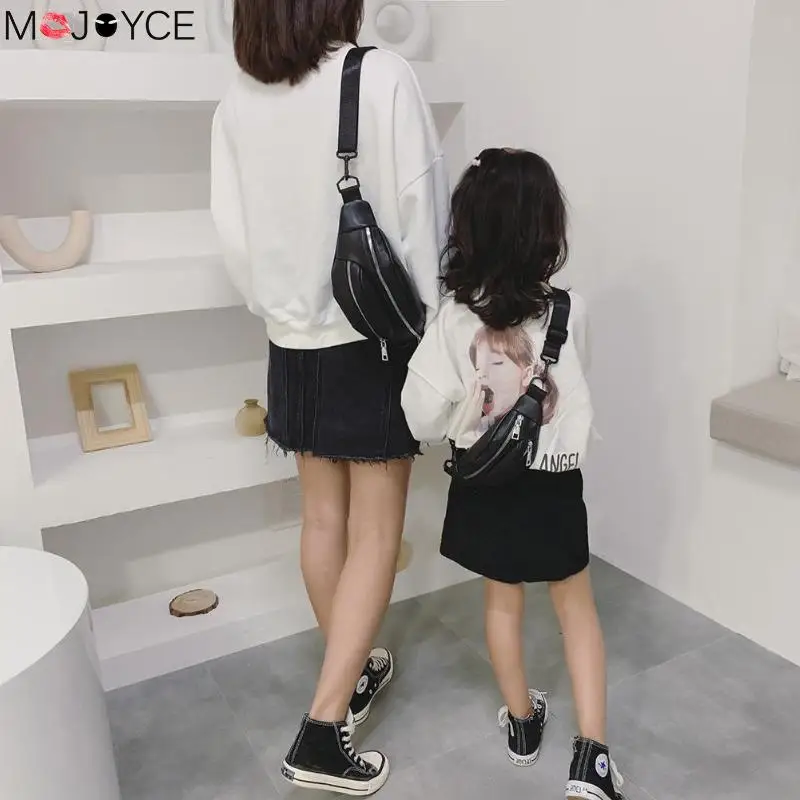 Поясные сумки для женщин bolsa feminina, нагрудная сумка из искусственной кожи для родителей и детей, поясной ремень, кошелек, сумка через плечо, поясные сумки