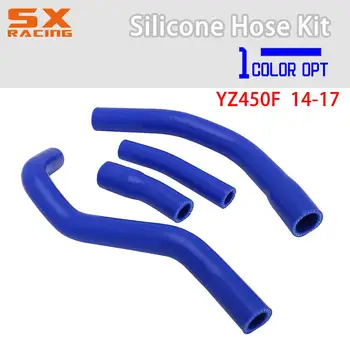 

Motorcycle Silicone Radiator Hose Coolant Hose Kit For YAMAHA YZF450 YZ450F YZ 450F 2014 2015 2016 2017 14 15 16 17 Accessories