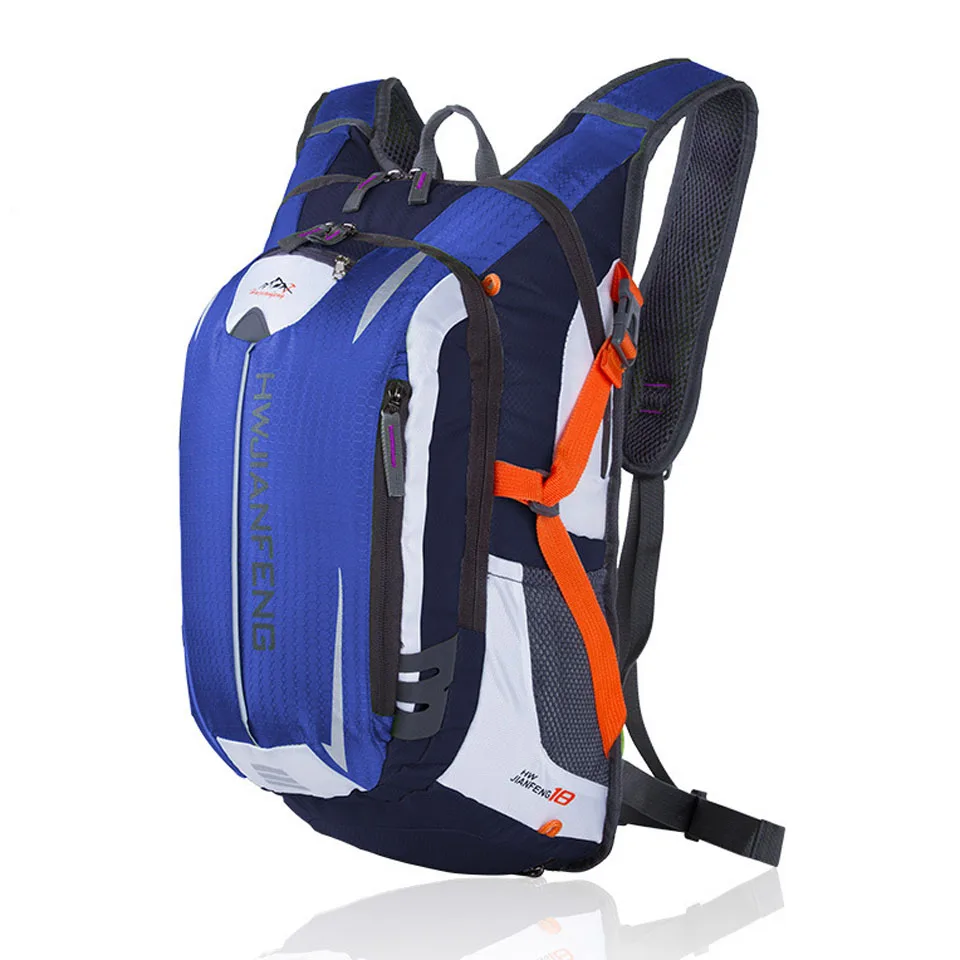 Открытый спортивный рюкзак; спортивная сумка для мужчин и женщин рюкзак туристический Водонепроницаемый альпинистский походный рюкзак - Цвет: Синий цвет