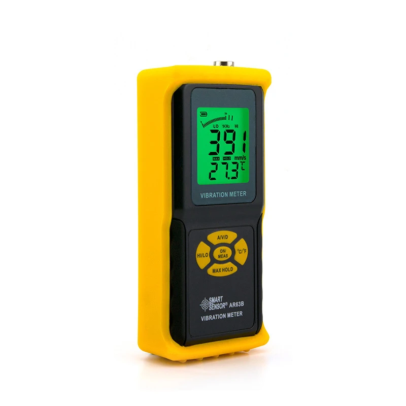 Smart Sensor AR63B Digital Precision Vibration Meter Tester Gauge Analyzer