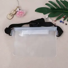Открытый плавательный мобильный телефон водонепроницаемый поясная сумка Прозрачная Горячая весна пляжная ПВХ Коллекционная Сумка водонепроницаемая сумка