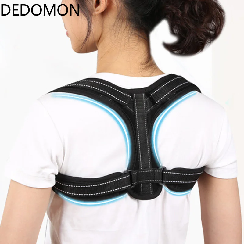

Medical Adjustable Clavicle Posture Corrector Men Woemen Upper Back Brace Shoulder Lumbar Support Belt Corset Posture Correction