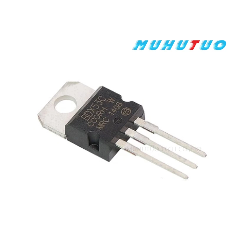 

10PCS BDX53C BDX54C audion directly inserted into TO-220 100V/8A NPN