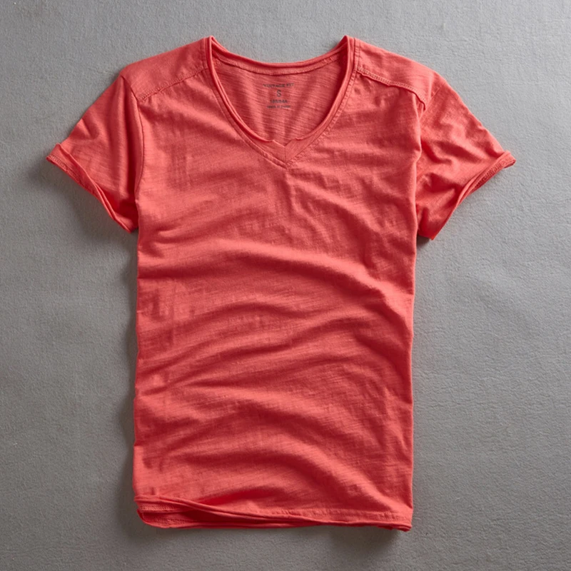 WIHOLL Top estivo da donna con scollo a V, maglietta lunga