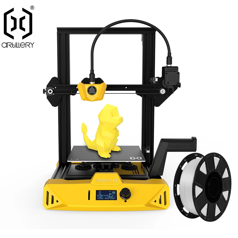 industrial 3d printer Artillery Hornet High Precision 3D Printer 95% Pre-Assembled 220x220x250mm Build Volume Silent Printing Remote Drive Extruder best budget 3d printer 3D Printers