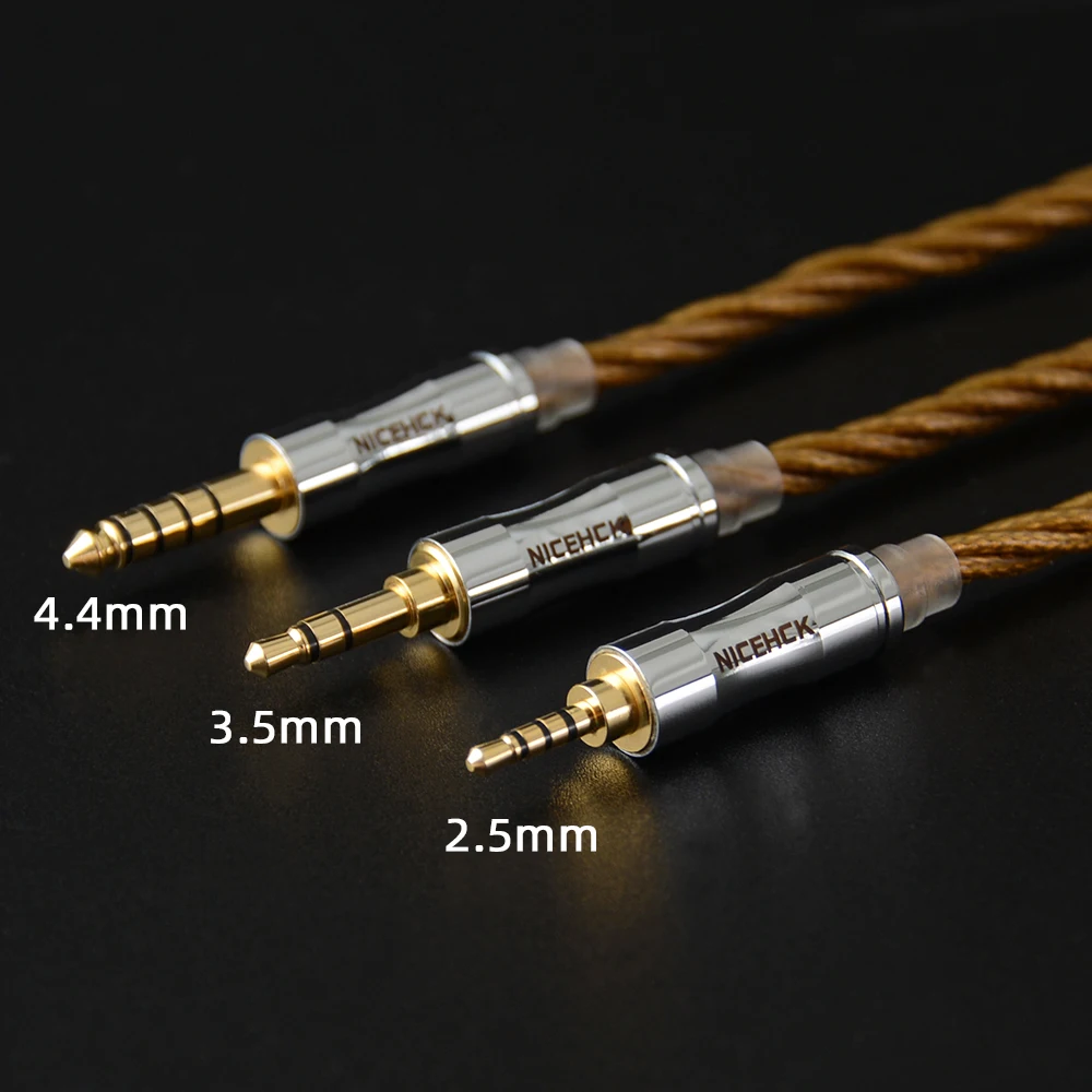 NICEHCK C4-3 5N Silver Plated Copper Silver Alloy