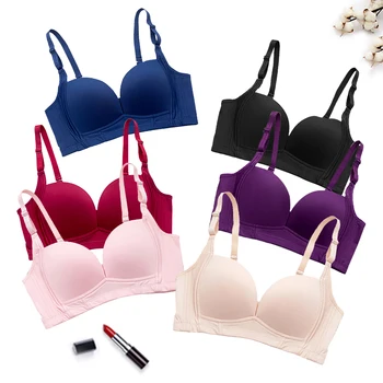 

Sexy Bras For Women Seamless Bralette Push Up Bra Lingerie Ultrathin Cup Sleeping Brassiere Fashion Underwear Intimates #F