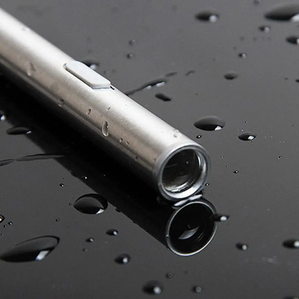 

LED Flashlight Pocket Mini Light Tactical KeyChain Tools Waterproof Portable Light Rechargeable USB Flash Lamp Outdoor Torc Z0J7