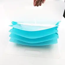 1 шт. 5 сеточная горизонтальная сумка для документов папка для документов портативный А4 Органайзер держатель