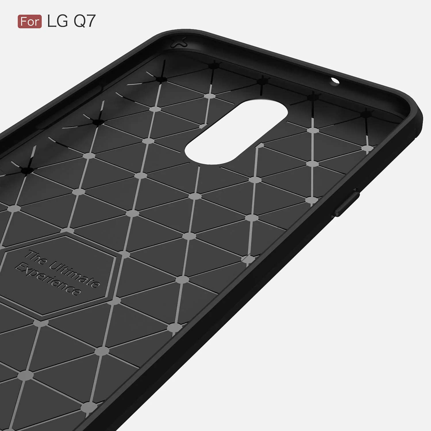 Для LG Q7+ Q7 Plus чехол из углеродного волокна LG Q7 силиконовый мягкий ТПУ чехол LMQ610NM LMQ610NA Q610TA высокое качество анти-падение бампер Funda