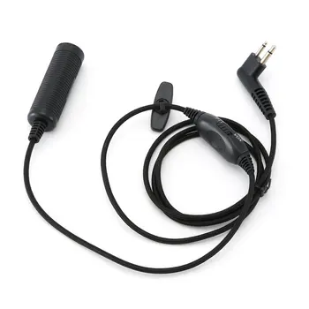 

PTT Cable Plug Military Adapter Z113 for Motorola GP68 GP88 GP300 GP3688 CP200 HYT TC500 610 Walkie Talkie